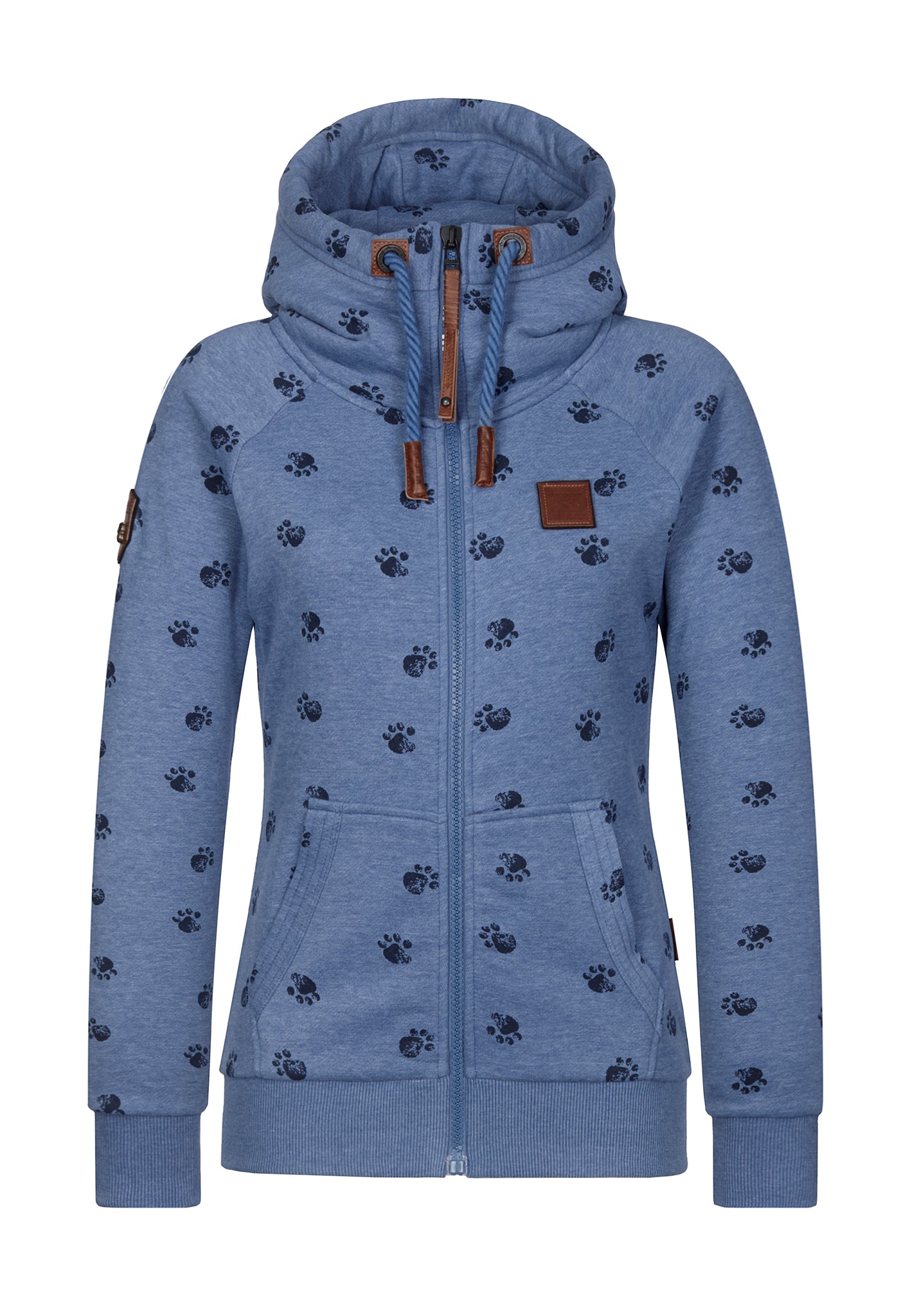 Brazzo 20 - Blue Melange Dog Print