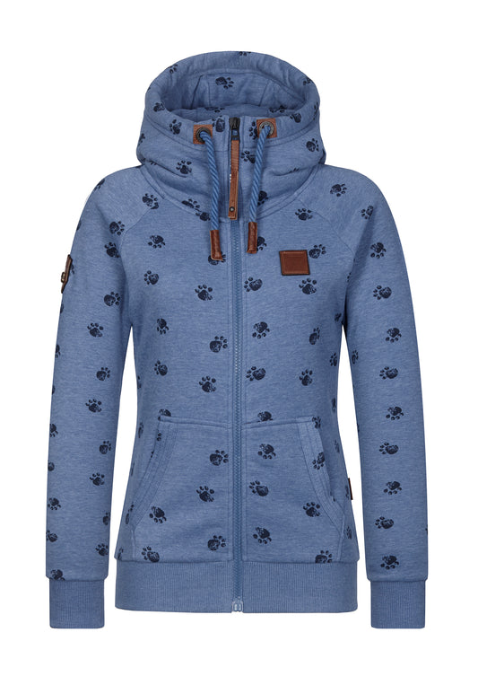 Brazzo 20 - Blue Melange Dog Print
